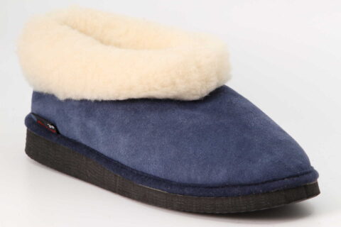 Lammfellfinken azul jeans