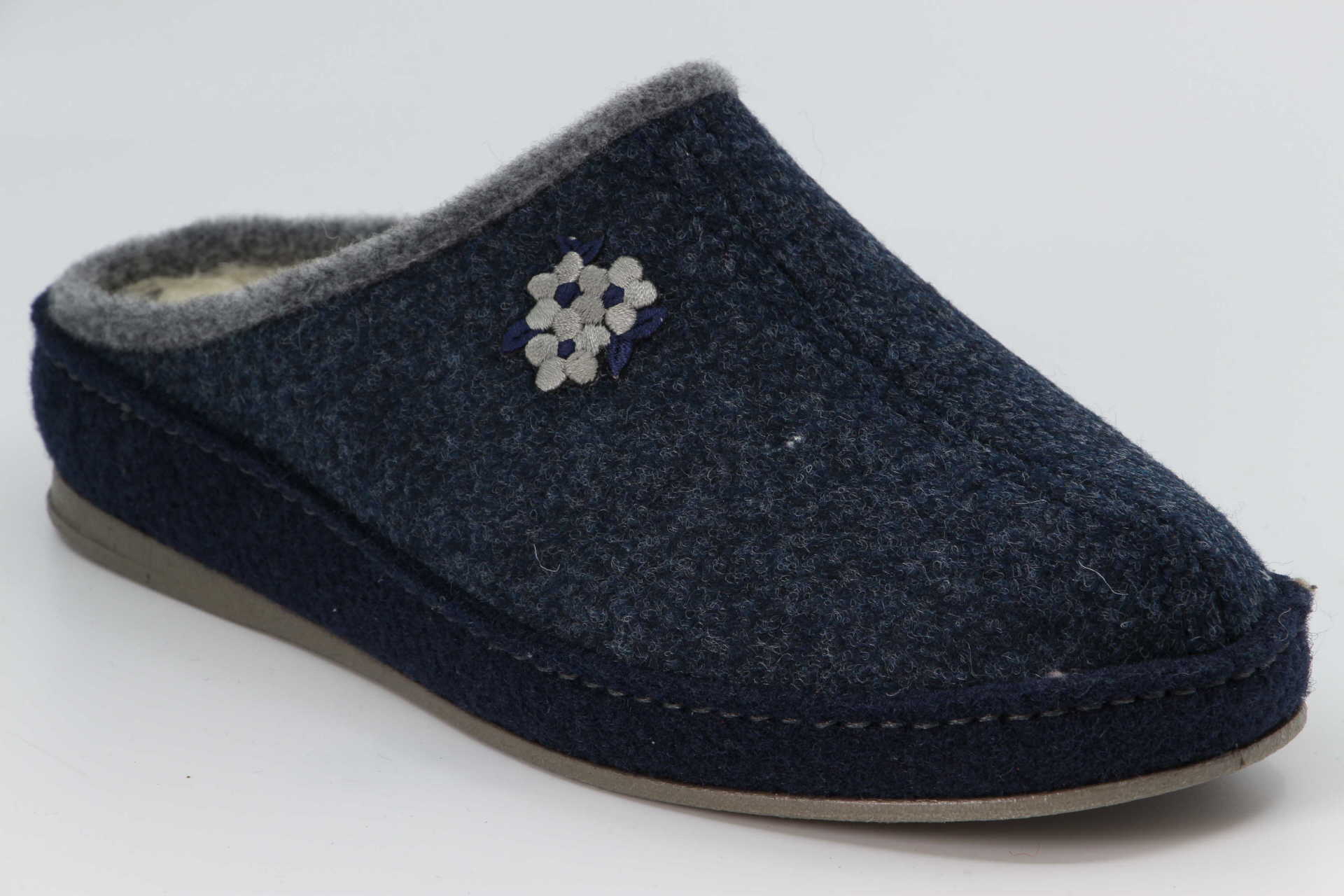 Hausschuhe dunkelblau