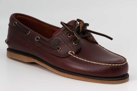 klassischer Bootsschuh braun