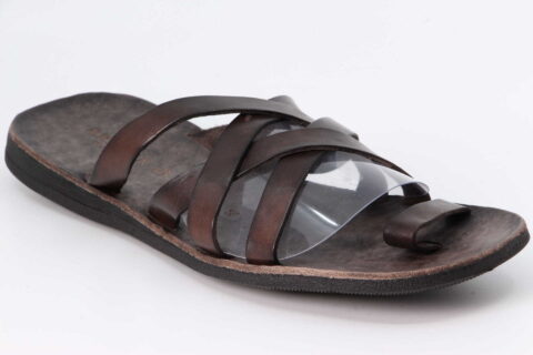 Herrenpantolette testa di moro