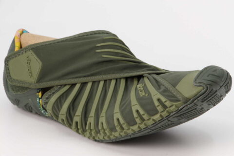 Furoshiki Wickelschuh olive