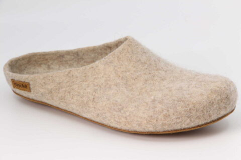 Filzfinken Coburger Fuchsschaf beige