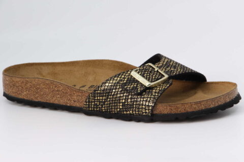 Madrid schmal shiny pathon black