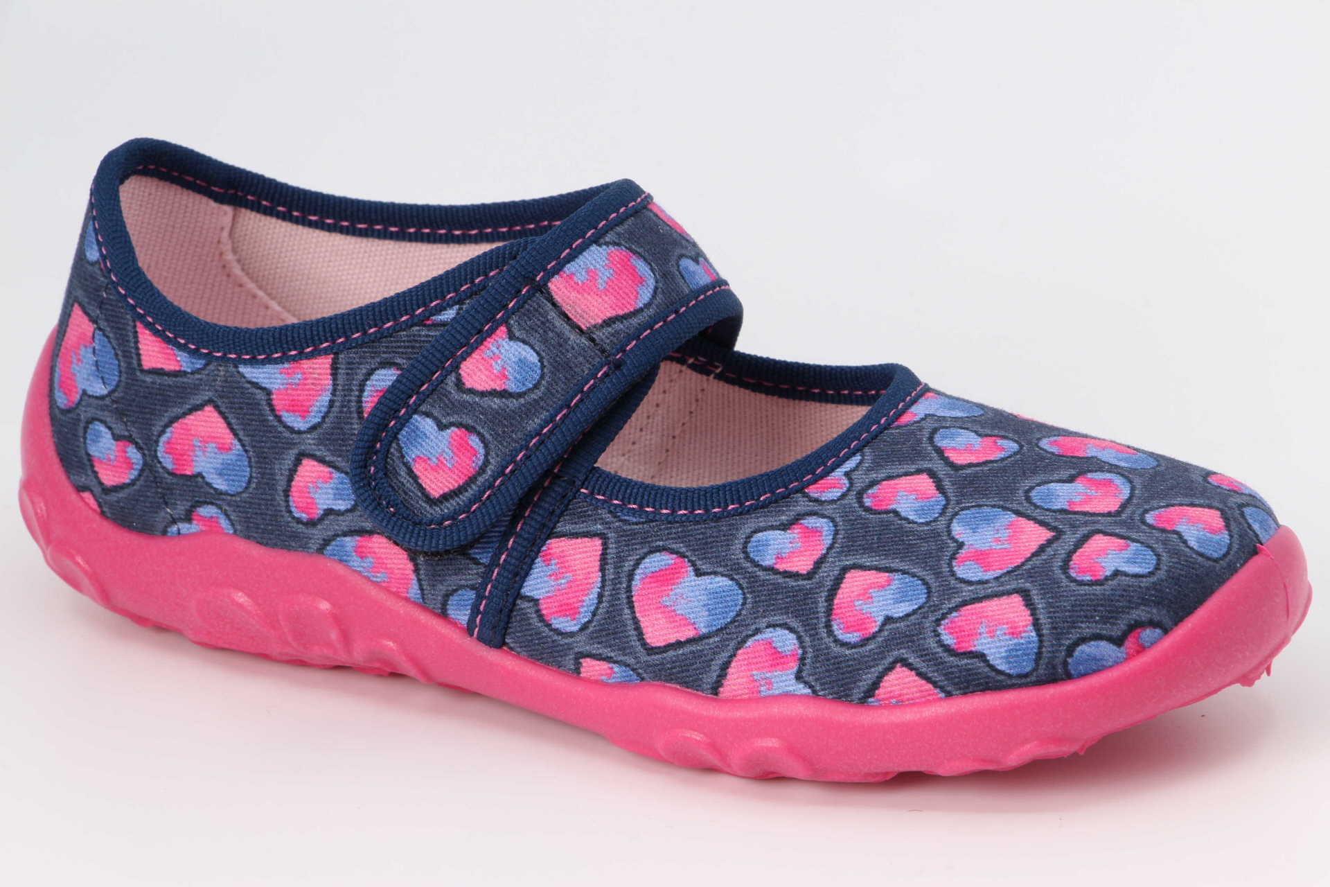 Bonny Herzen blau / rosa