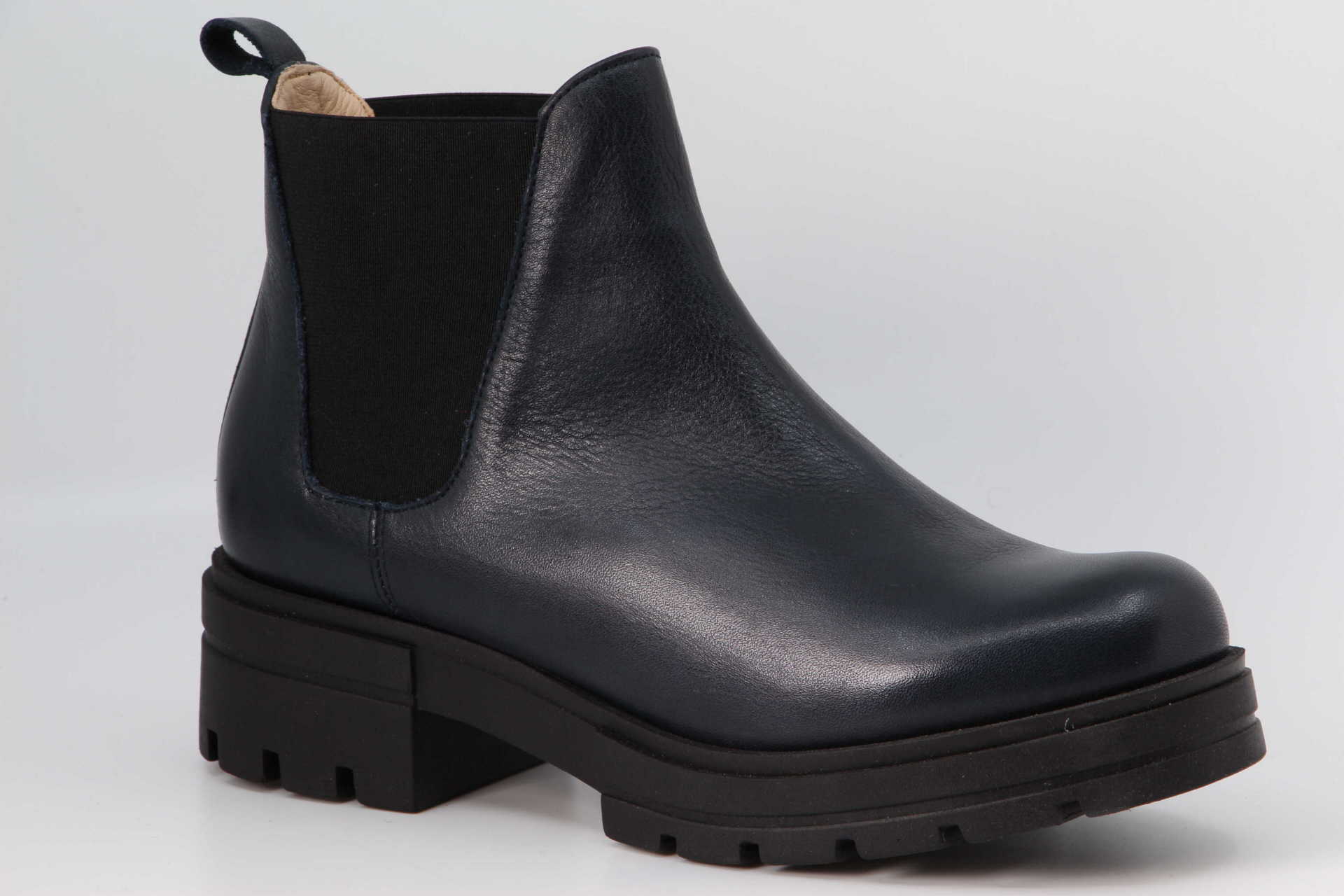 Feldmaus denim blau uni