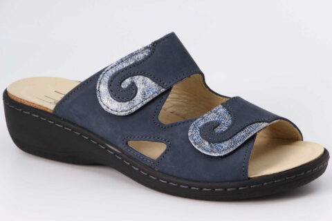 Hausschuhe ocean / sky