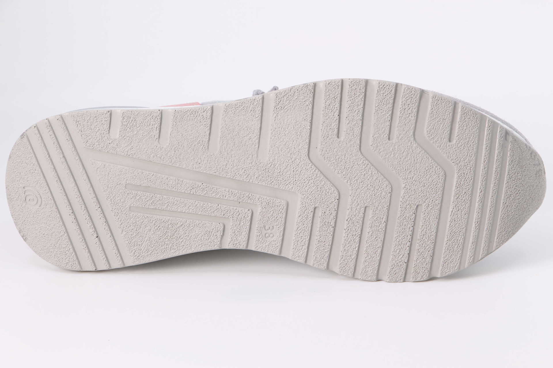 Sneaker grau / rosa / weiss – Bild 3