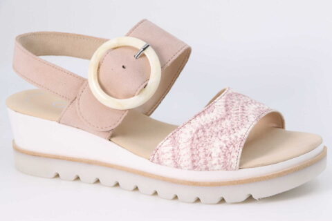 Sandalette antik rosa / rouge