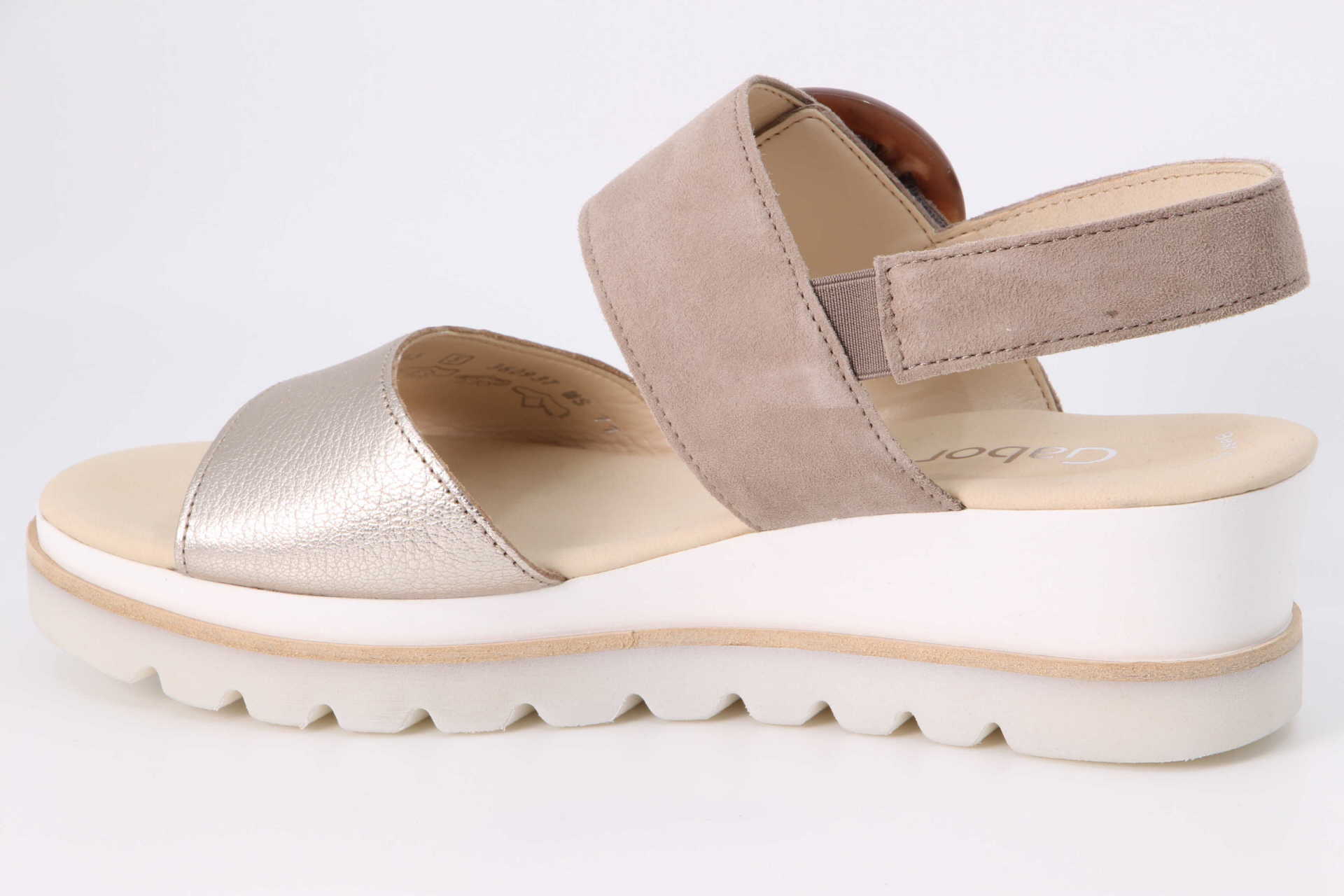 Sandalette puder / rabbit – Bild 2