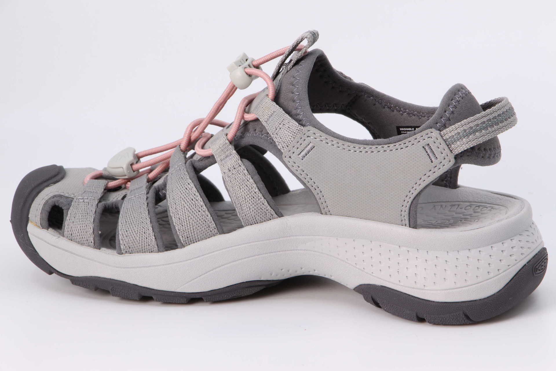 Astoria West Sandal grey / coral – Bild 2