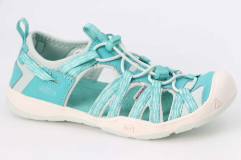 Moxie Sandale waterfall / blue glass