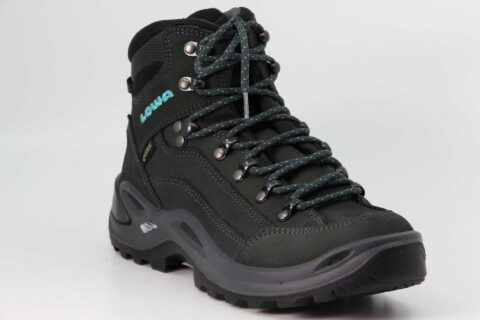 Renegade GTX MID schmal Ws asphalt / türkis