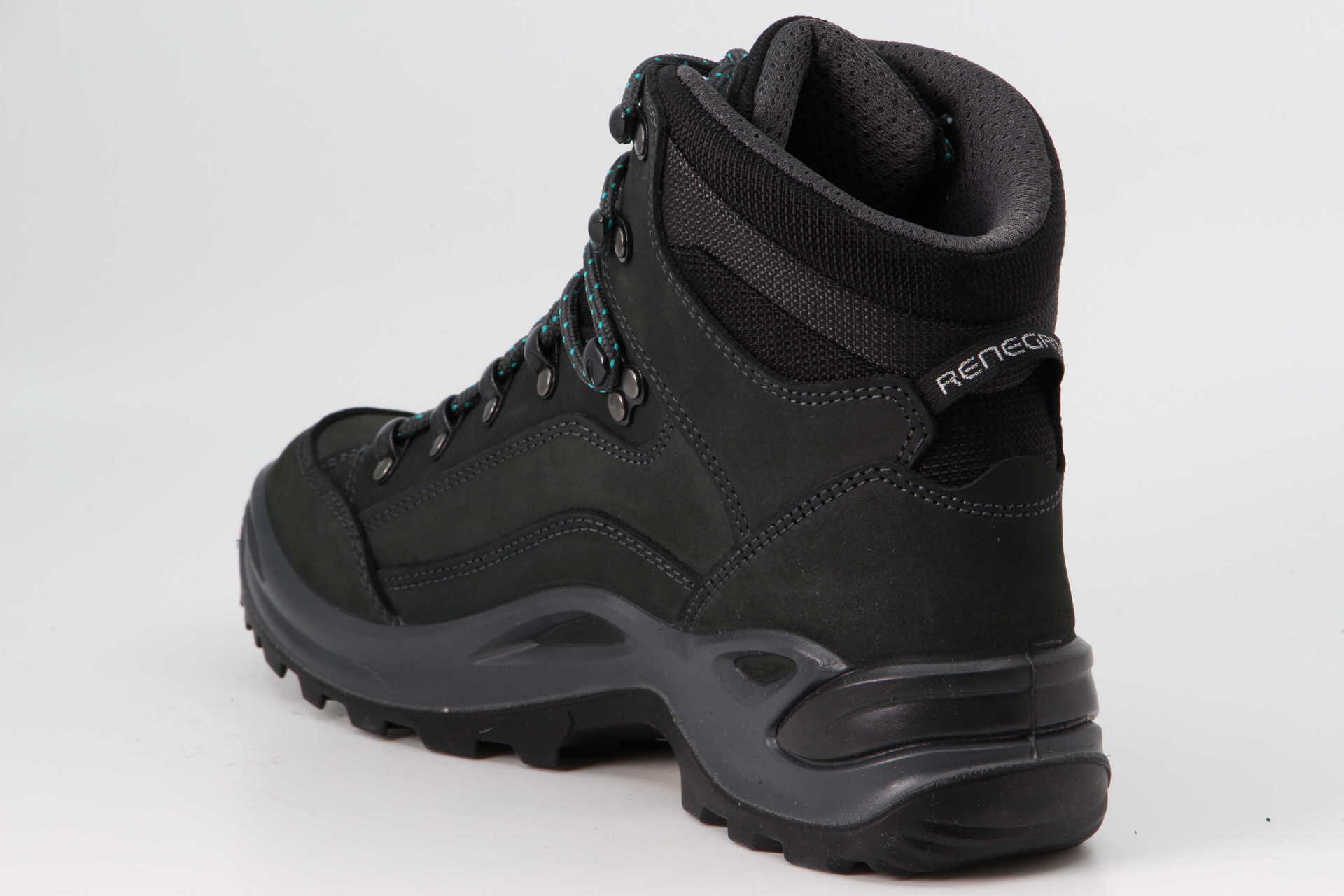 Renegade GTX Mid extra breit asphalt / türkis – Bild 2