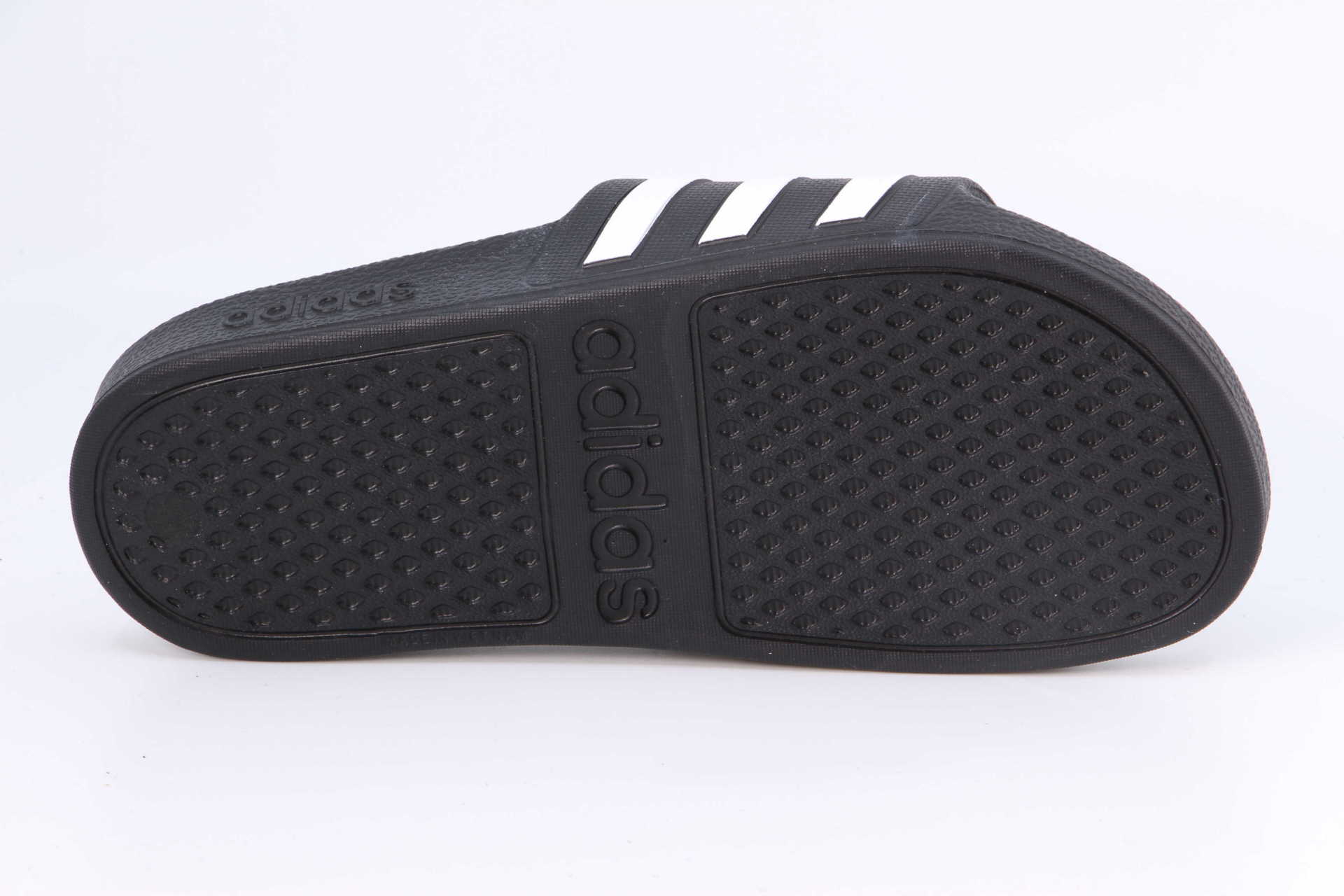 Adilette Aqua schwarz / weiss – Bild 3