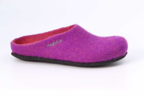 Filzfinken Kinder purple