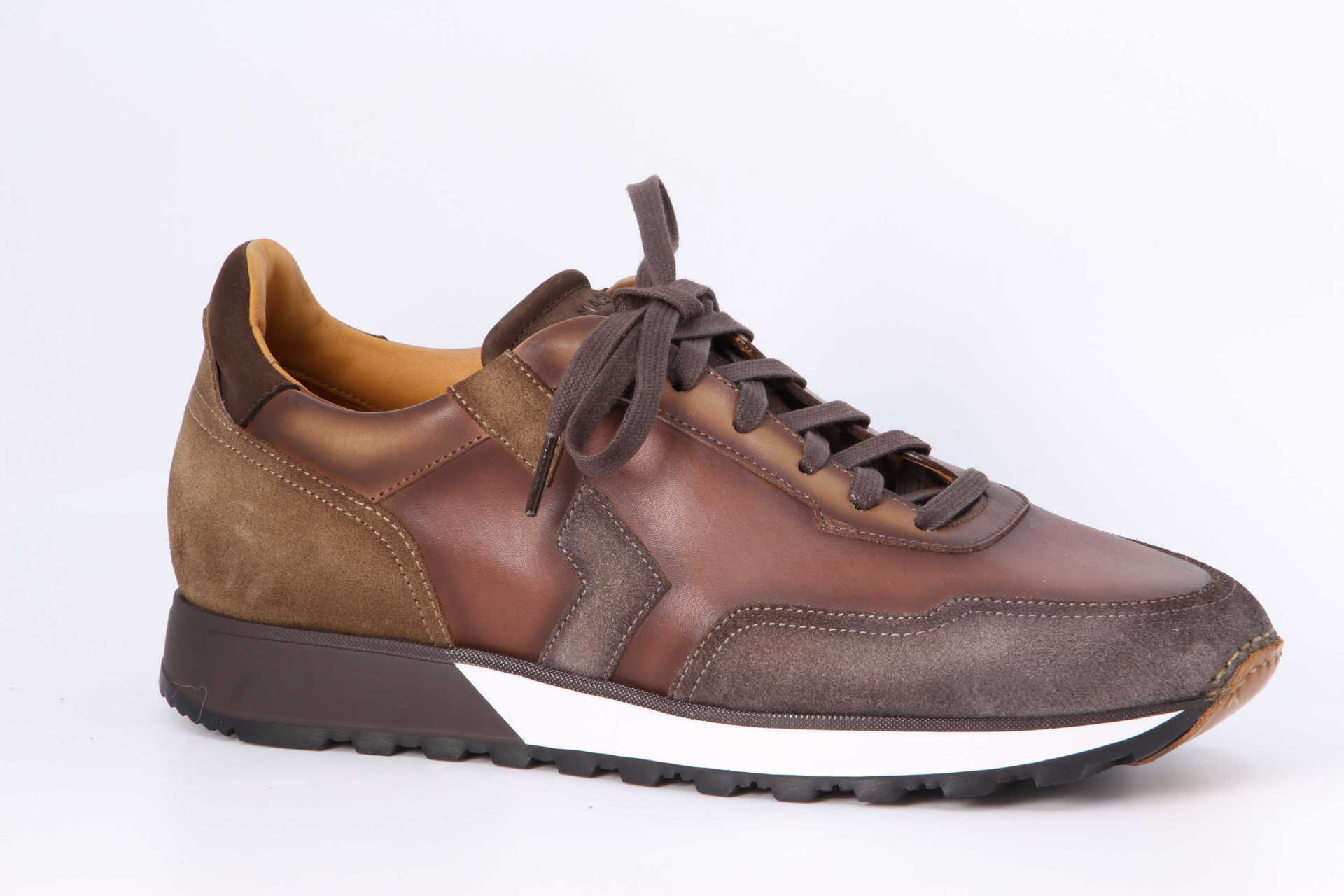 Sneaker marron / tierra