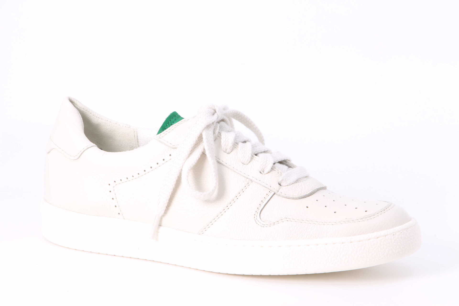 Sneaker ivory / green