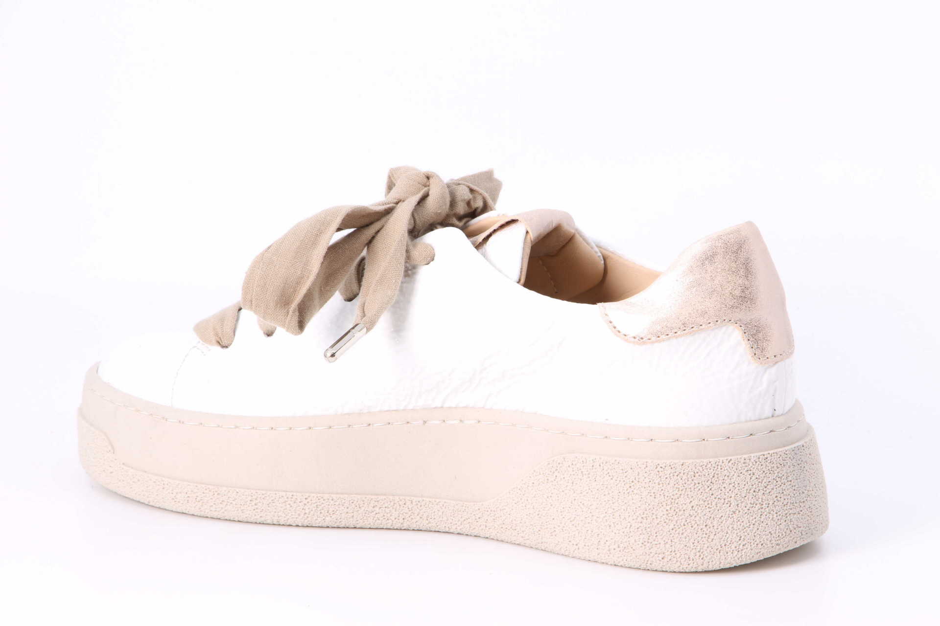 Sneaker Bianco Peach – Bild 2