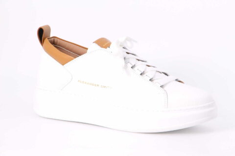 Wembley white / cognac
