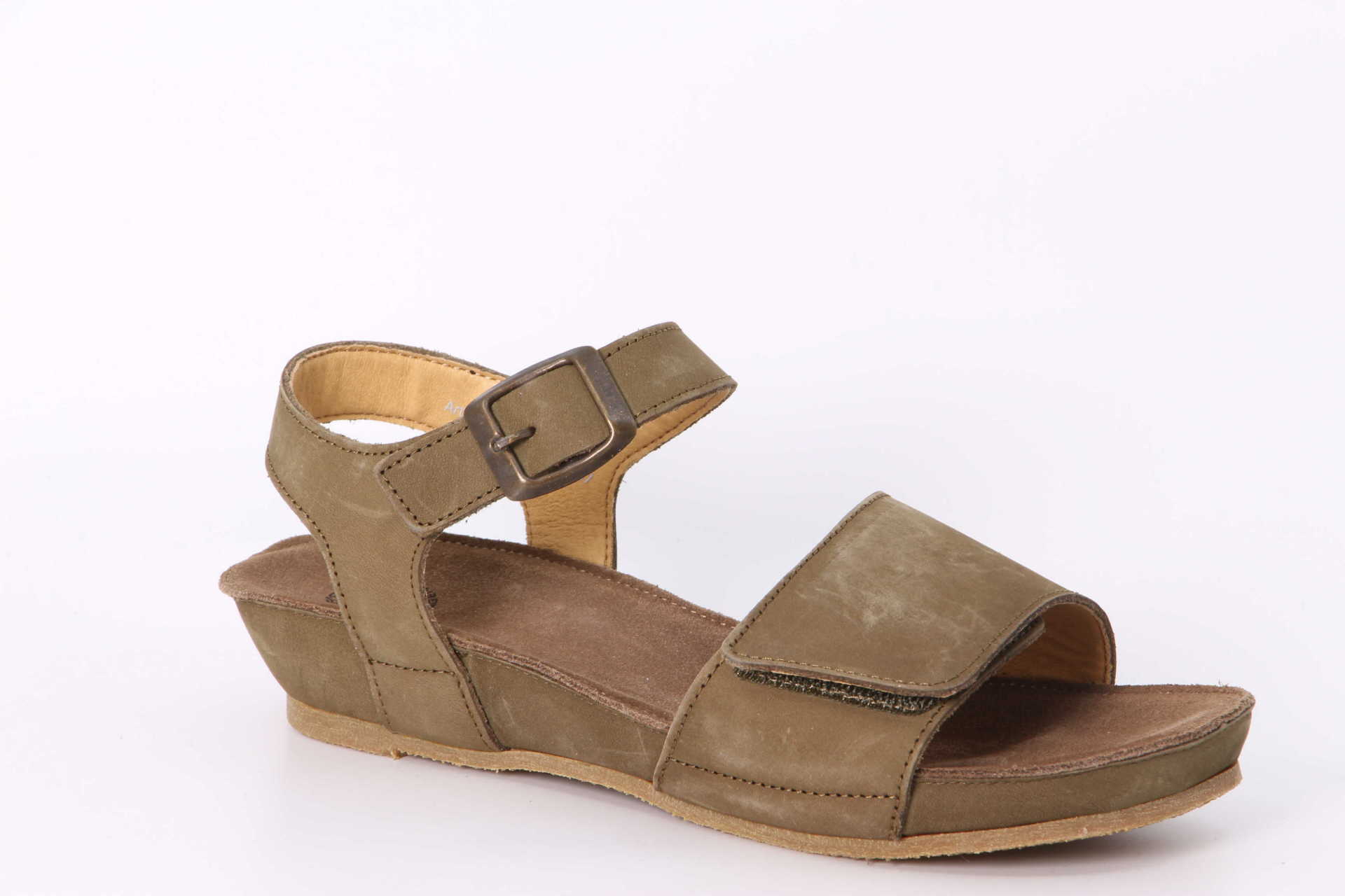 Casava Buckle Sandal olive