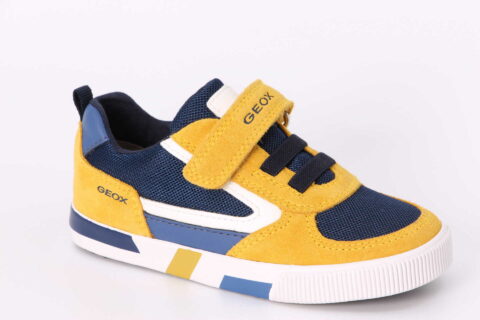 Sneaker ochre / navy