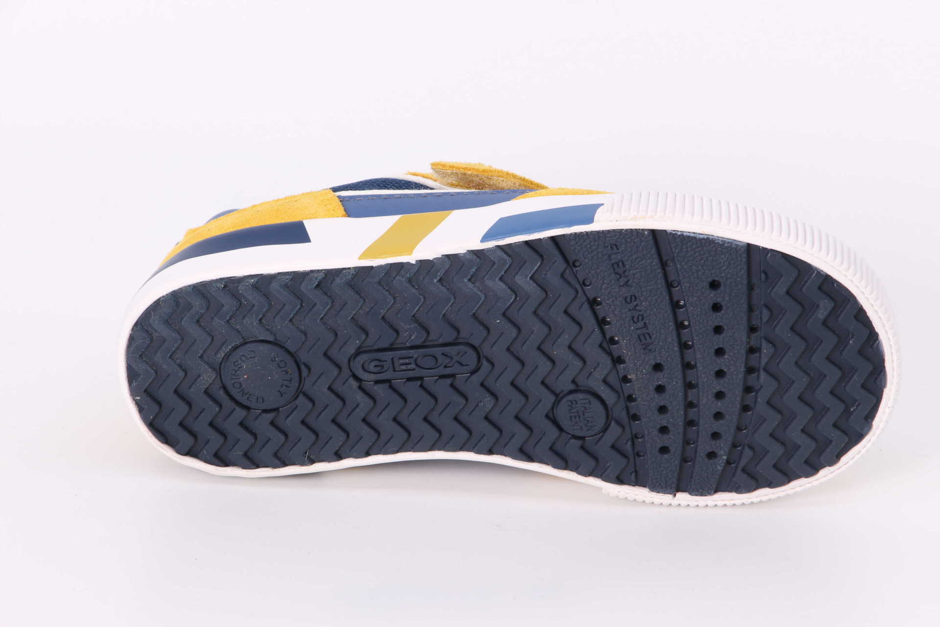 Sneaker ochre / navy – Bild 3
