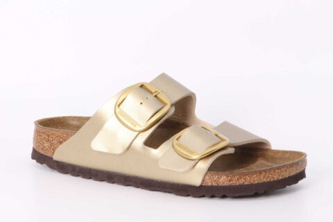 Arizona Big Buckle schmal metallic gold