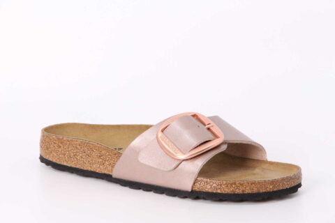 Madrid Big Buckle schmal metallic copper