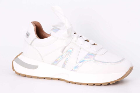 Hyde white / iride silver