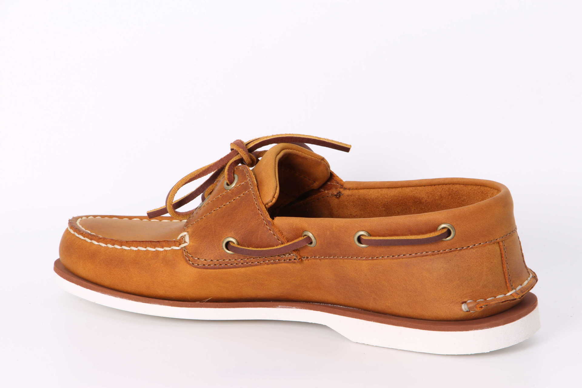 klassischer Bootsschuh apricot butt – Bild 2